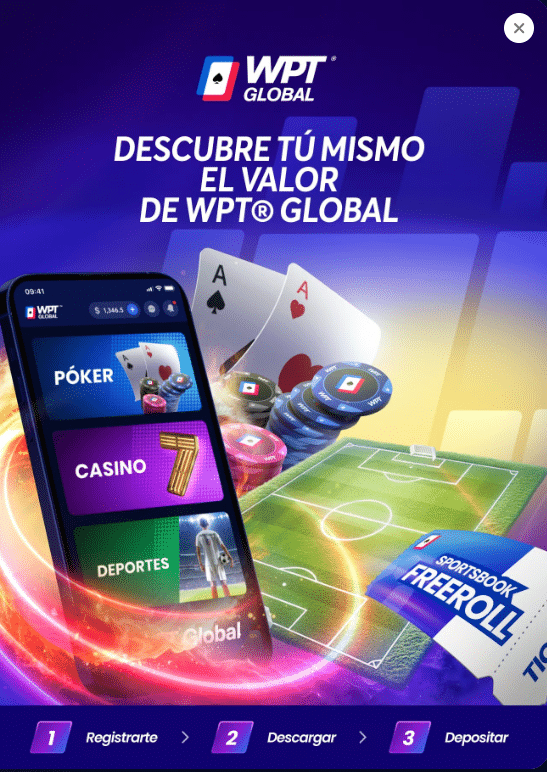 Código de bonificación WPT Global