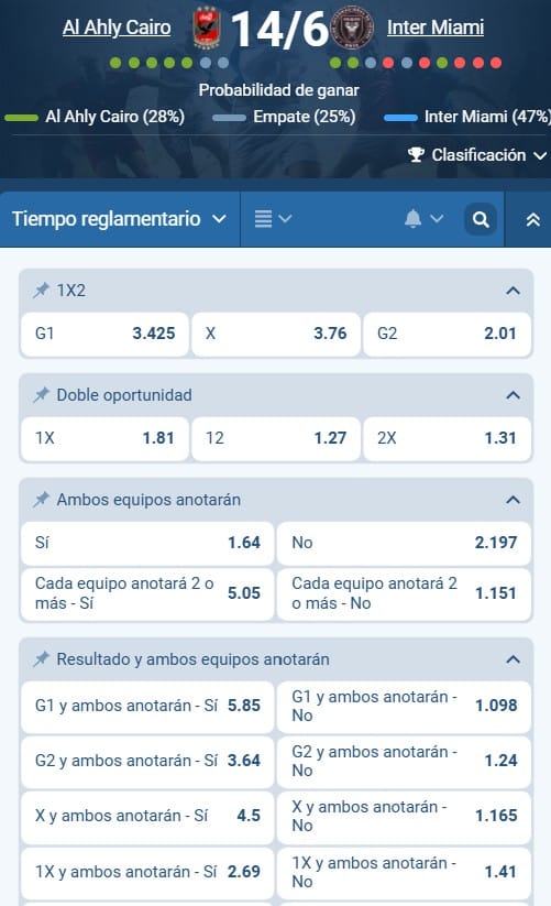 Código promocional 1xbet